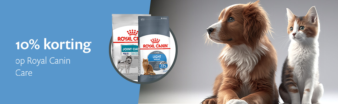 ACTIE: 10% korting op Royal Canin Care