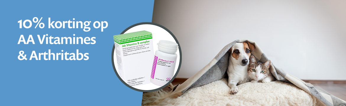 ACTIE: 10% korting op AA Arthritabs & Vitamines