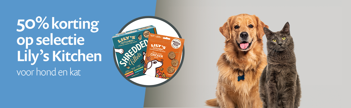 ACTIE: 50% korting op Lily's Kitchen ACTIE: 50% korting op Lily's Kitchen