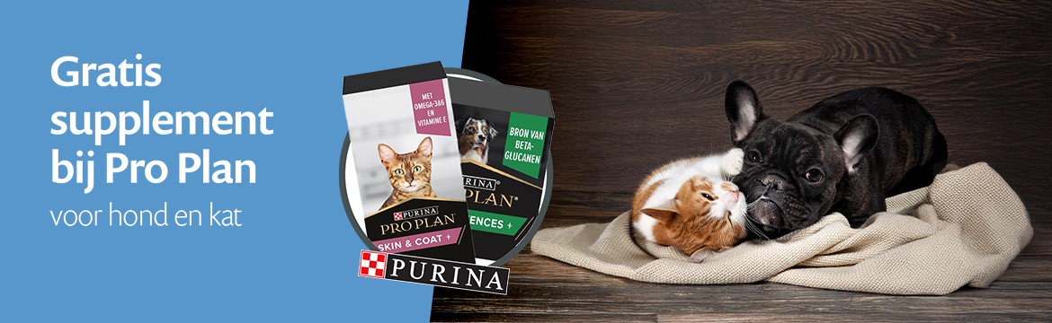 ACTIE: Gratis Supplement bij Purina Pro Plan