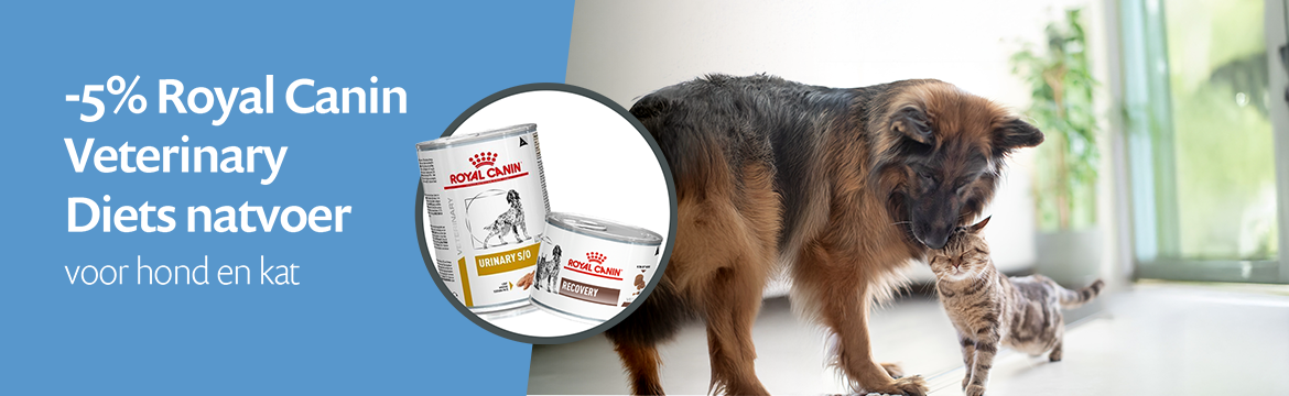 ACTIE: 5% korting op Royal Canin Veterinary natvoer
