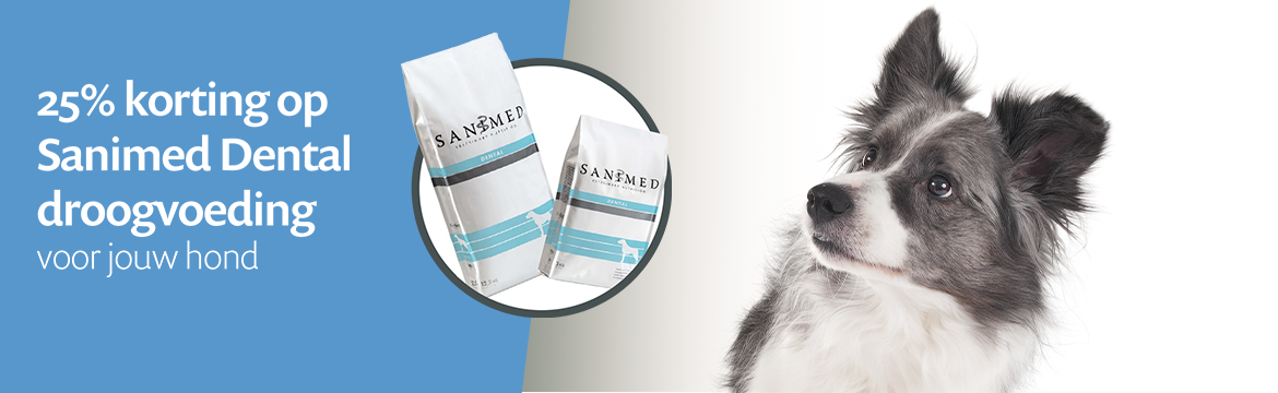 ACTIE: -25% Sanimed Dental droogvoeding