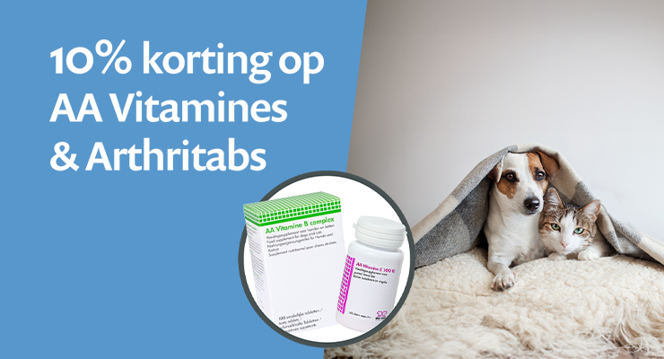 ACTIE: 10% korting op AA Arthritabs & Vitamines
