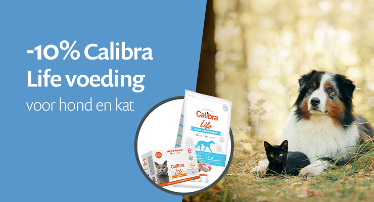 ACTIE: 10% korting op Calibra Life voeding