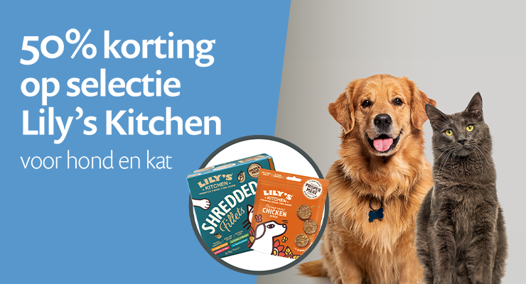ACTIE: 50% korting op Lily's Kitchen ACTIE: 50% korting op Lily's Kitchen