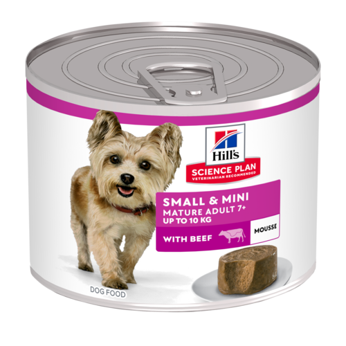 Hills Science Plan Hill's Science Plan Small & Mini Mousse Mature Rund natvoer hond 12x200 gram