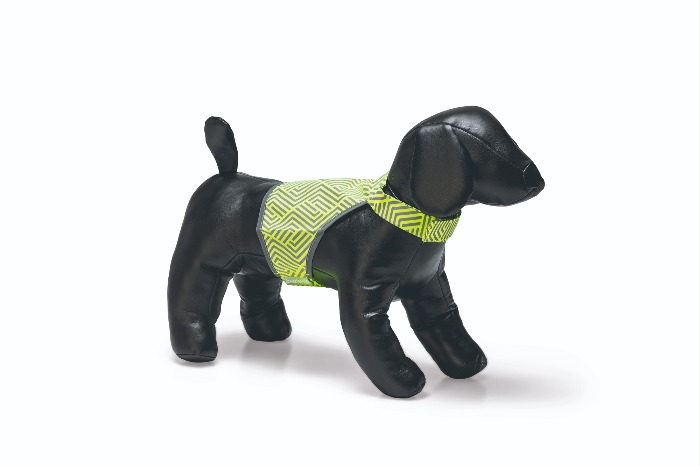 Beeztees Safety Gear Veiligheidsvest Ava - Hondenkleding - Reflecterend - Maat M - Nekomvang: 40 tot 48 cm - Borstomvang: 56 tot 64 cm