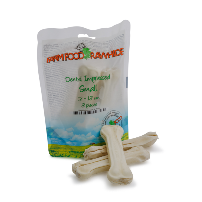 Farm Food Rawhide Dental Impressed Rund - Hondensnacks - 50 g