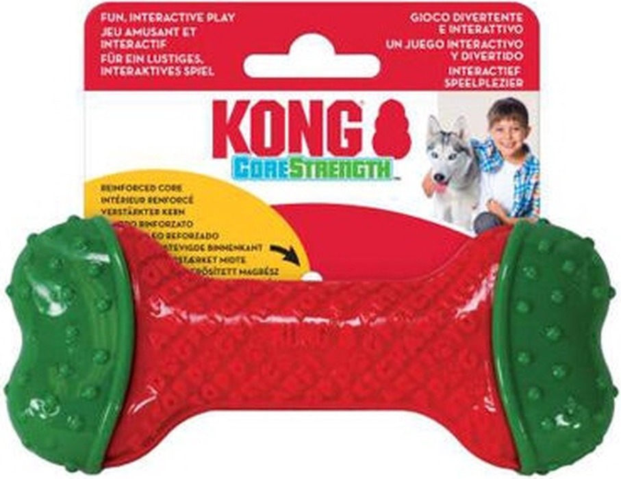 KONG Holiday Kerst CoreStrength Bone - M/L - 18cm