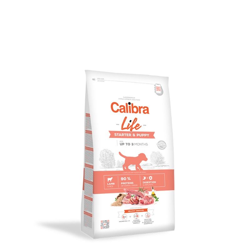 Calibra Dog Life Starter & Puppy Lamb 2,5 kg