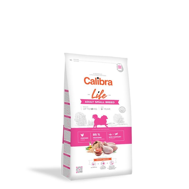 Calibra Dog Life Adult Small Breed Chicken 1,5 kg