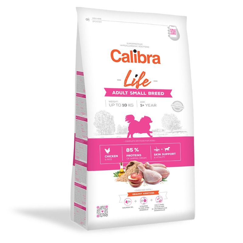 Calibra Hond Life Adult Small Breed Chicken 6 kg