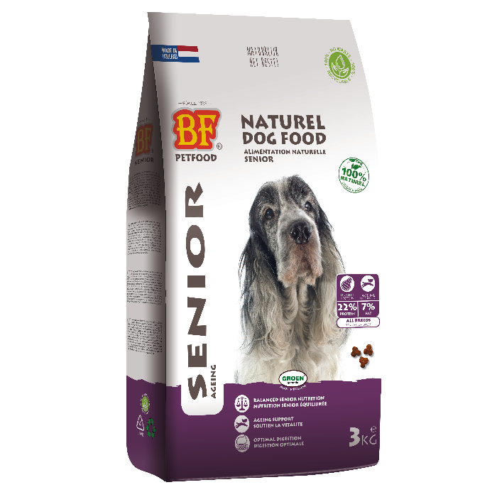 Biofood senior hondenvoer 3kg