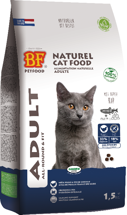 Biofood adult kattenvoer 1,5kg