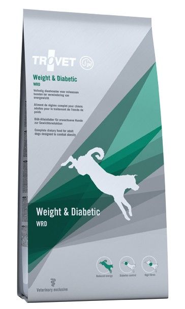 TROVET Weight & Diabetic WRD Hond - 3 kg