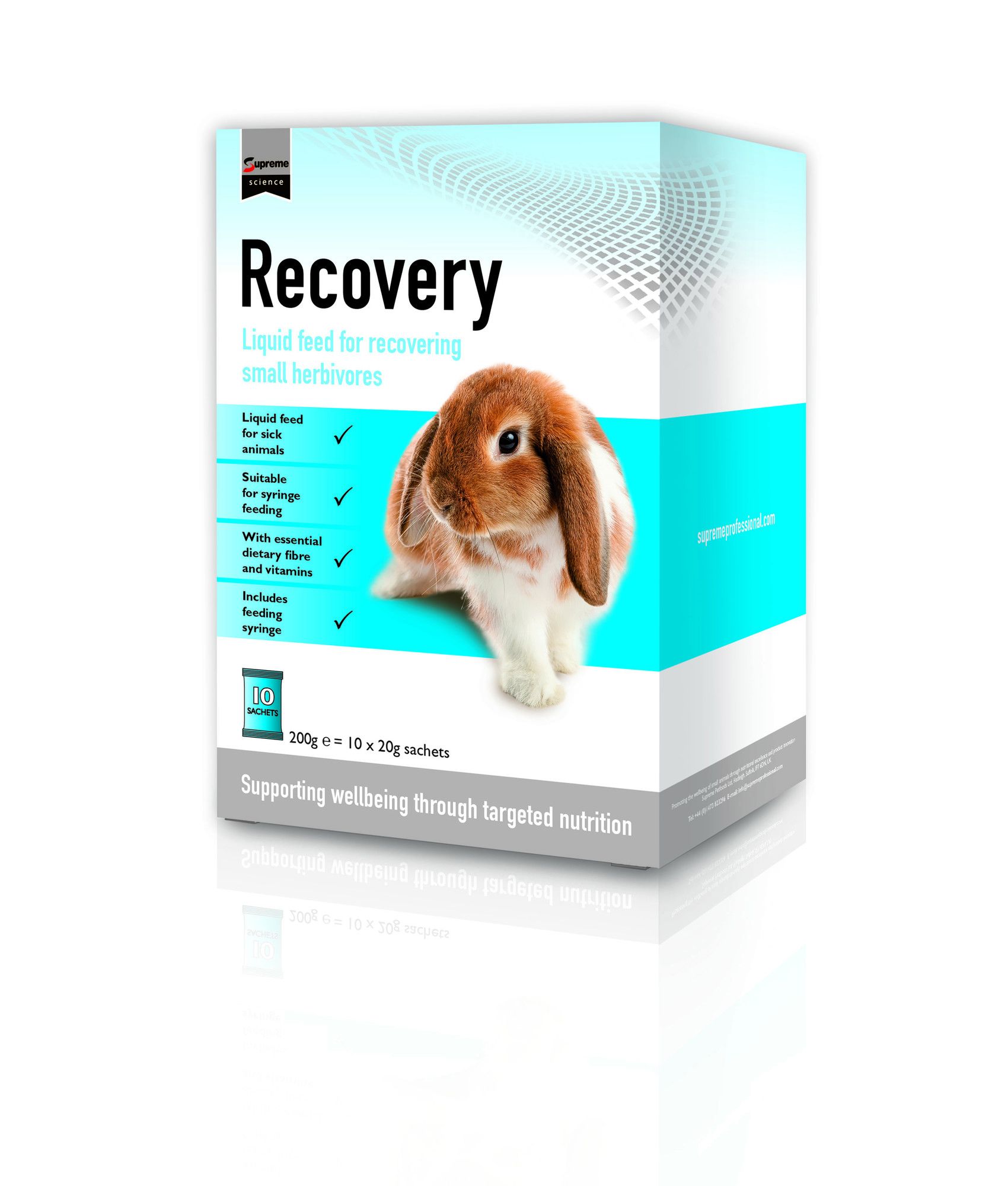 VetCarePlus Recovery Sachet Konijn- en knaagdieren 10x20gr