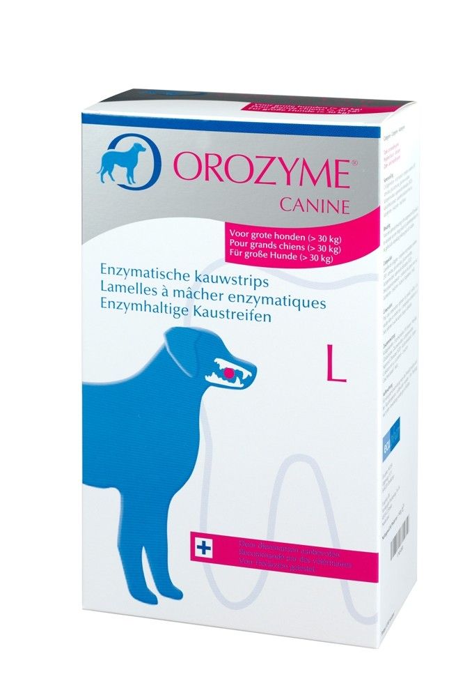 Orozyme Canine Kauwstrips Large 141gr