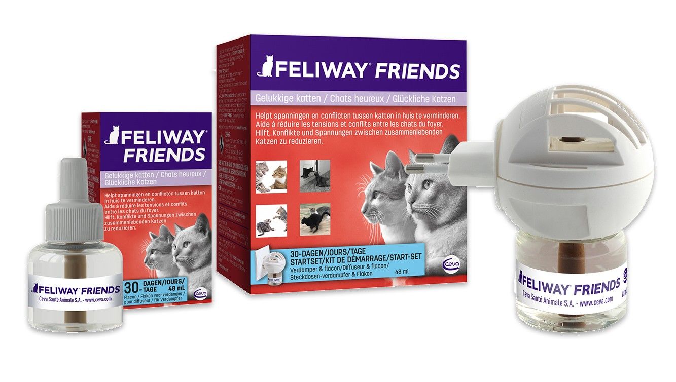 Feliway Friends Startset Verdamper+Vulling 48ml