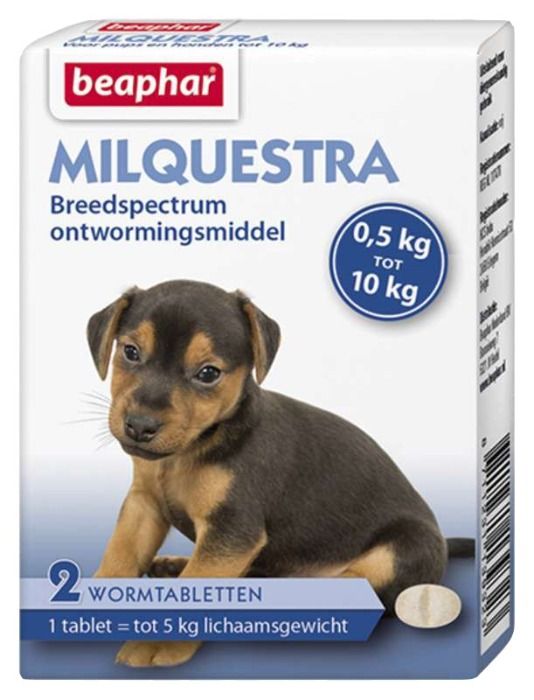 Beaphar Milquestra Kleine Hond/Pup - 2tbl