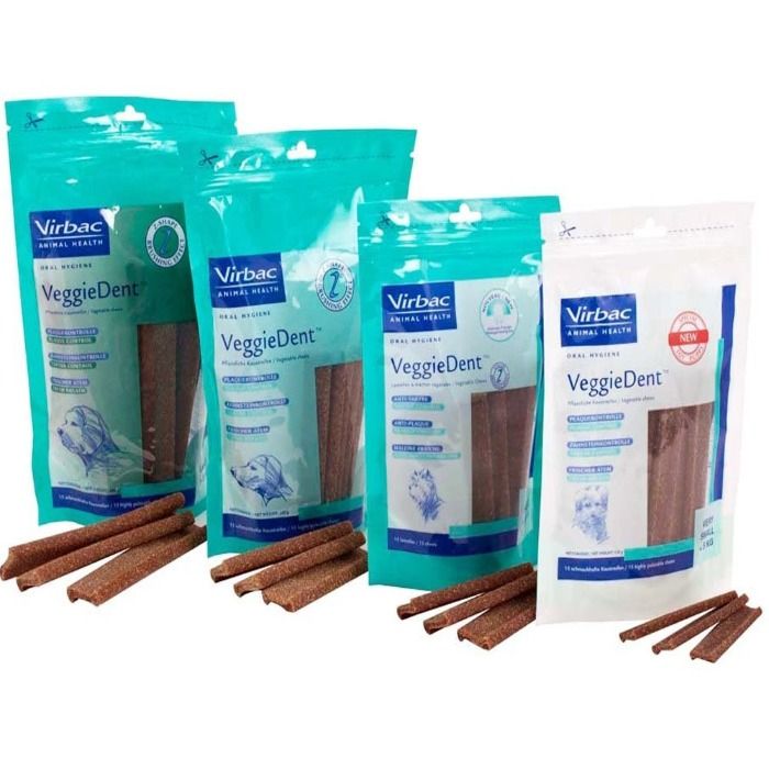 Veggiedent Kauwstrips Hond 5-10kg 15 stuks