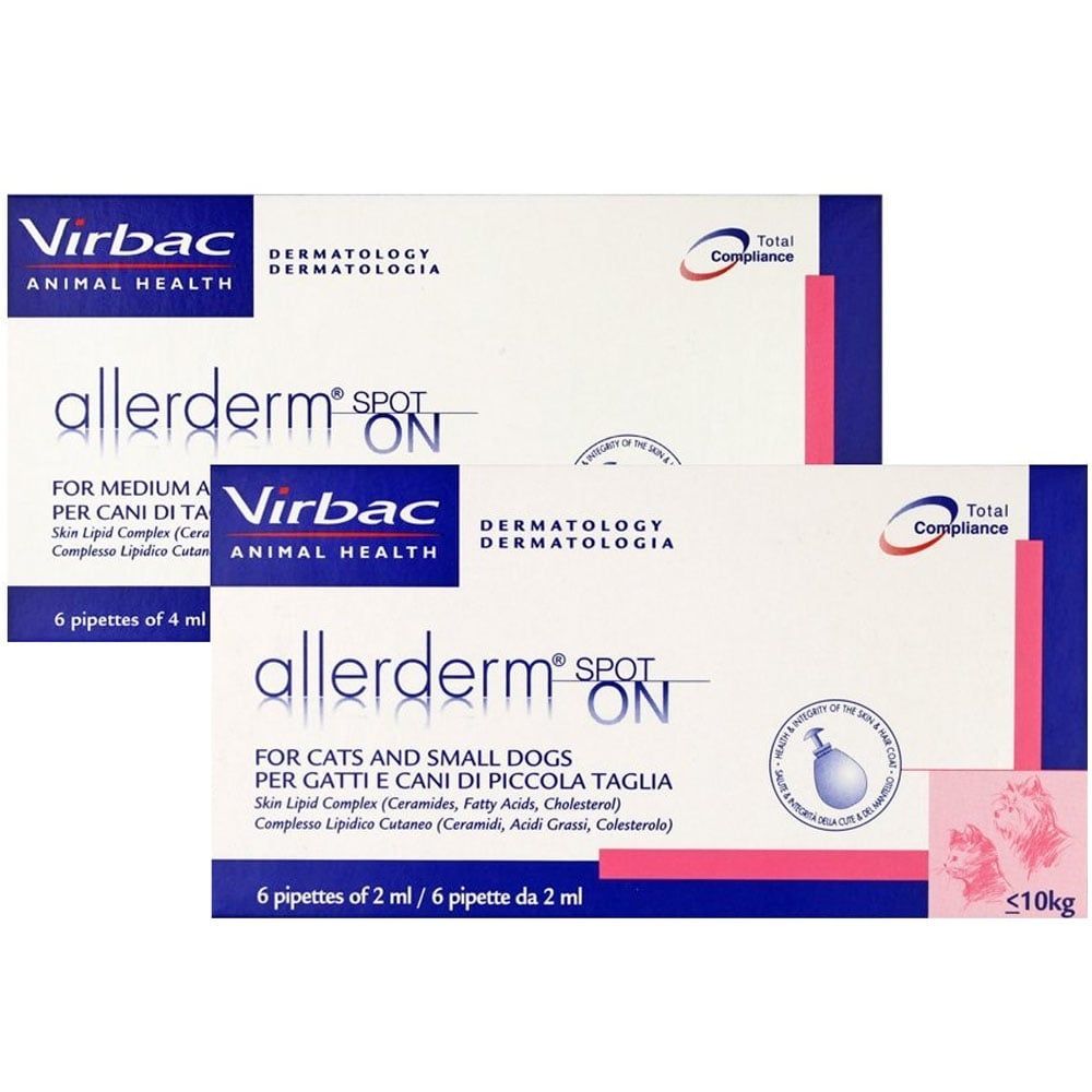 Virbac Allerderm Spot-On 6x2ml