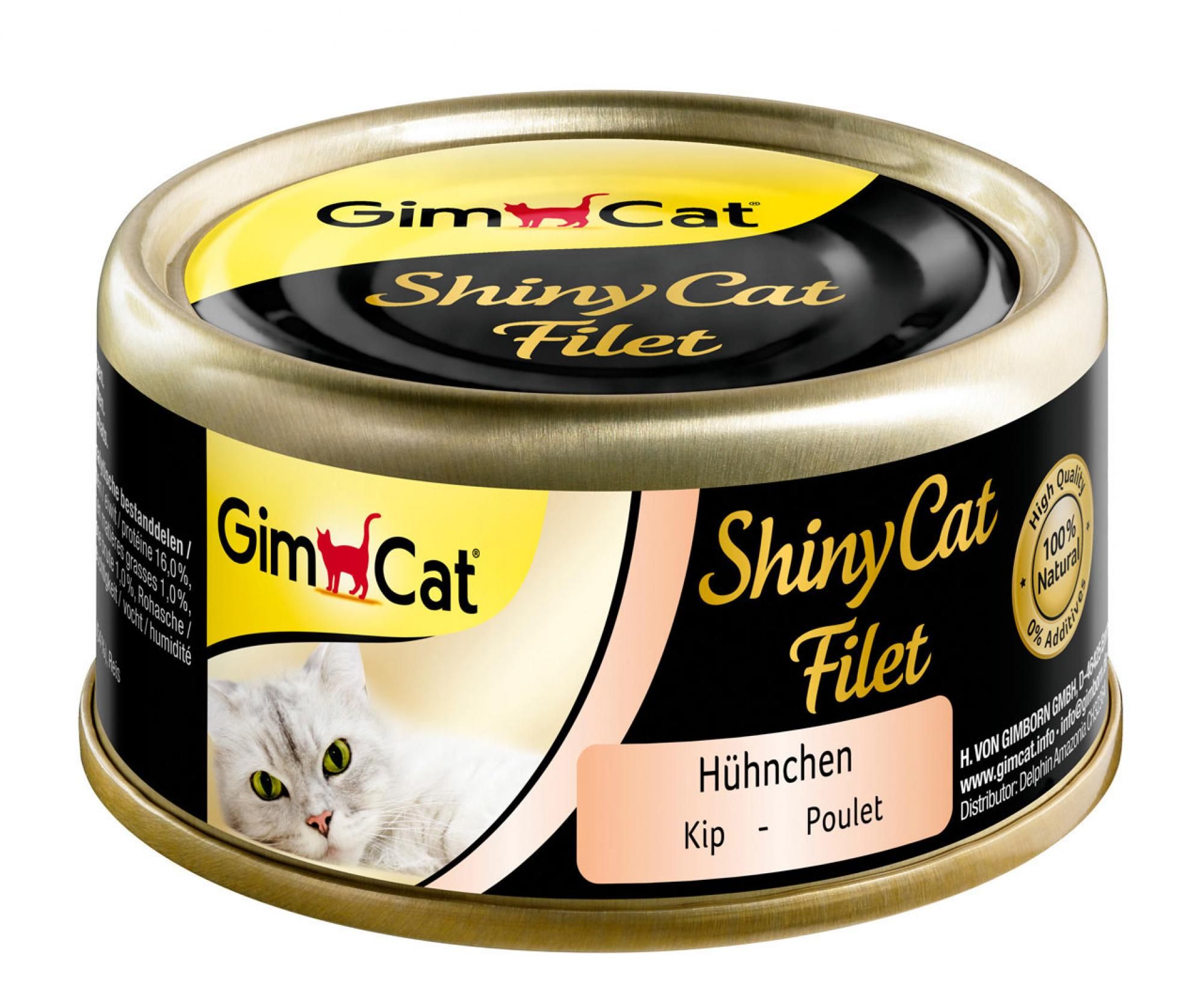 Gimcat Shinycat Filet Kip 70gr