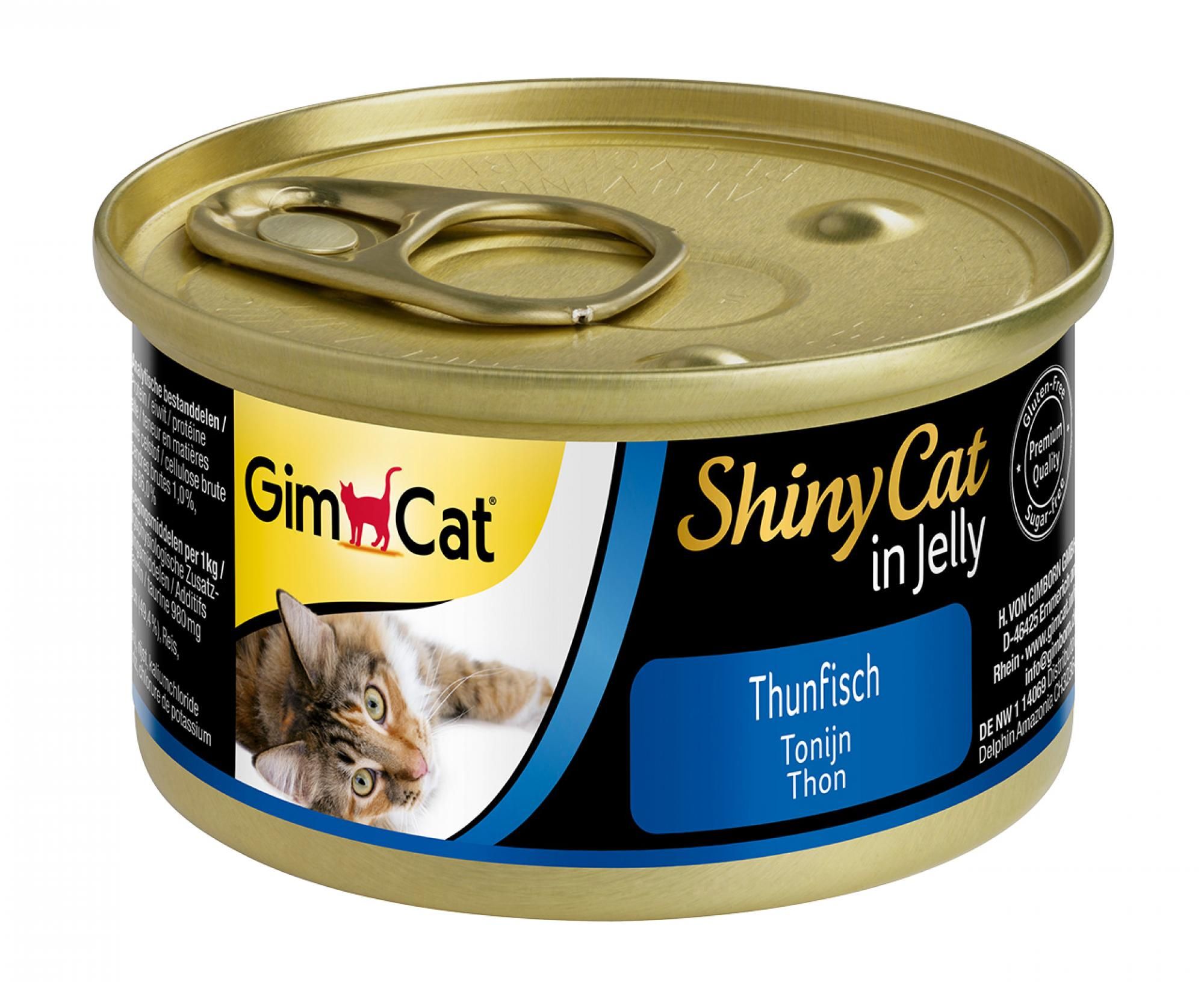 Gimcat Shinycat Tonijn 70gr