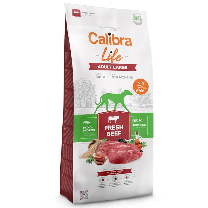 Calibra Life Dog Adult Large Breed Fresh Beef 2,5 kg