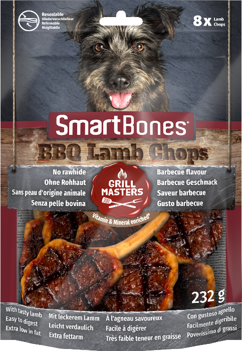 SmartBones Grill Masters Lamb Chop 8 stuks