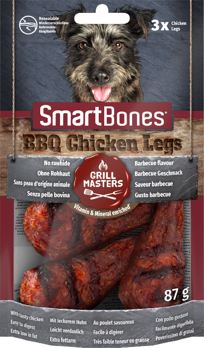 SmartBones Grill Masters Chicken Leg 3 stuks