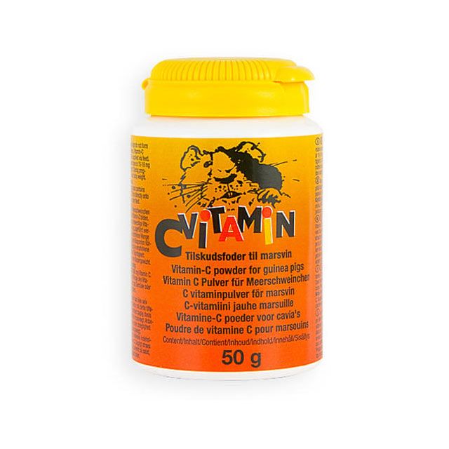 Vitamine C poeder voor cavia&apos;s 50g