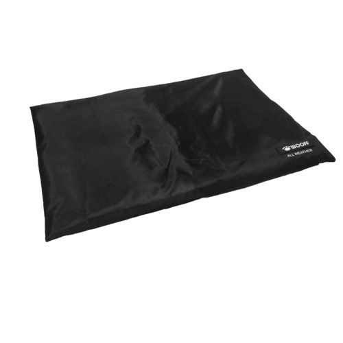 Wooff Benchmat All Weather Zwart Medium 75x48 cm