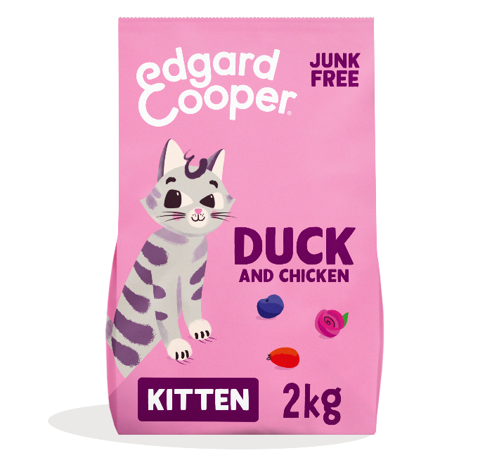 Edgard & Cooper Kitten Duck & Chicken -Kattenvoer- 2 kg