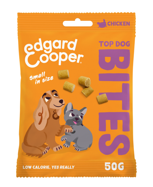 Edgard & Cooper Bites Small Kip hondensnacks 50 gram