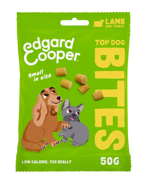 Edgard & Cooper Bites Small Lam&Kalkoen hondensnacks 50 gram