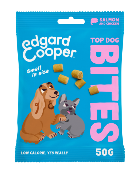 Edgard & Cooper Bites Small Zalm&Kip hondensnacks 50 gram
