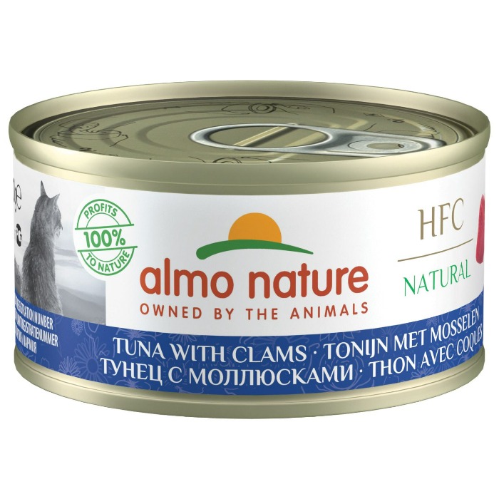 Almo Nature HFC kat tonijn&mosselen 70gr
