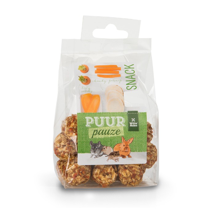 Puur pauze groentenbal wortel & pastinaak 100gr