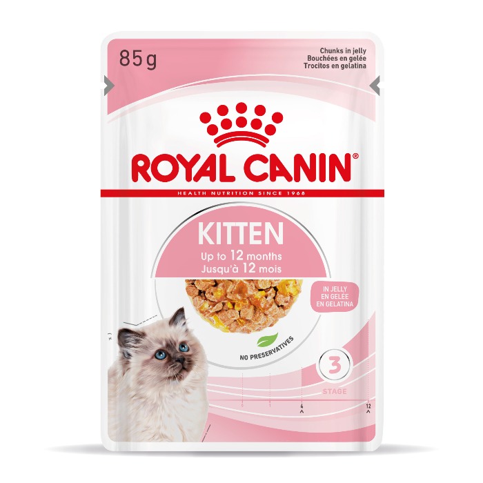 1 zakje Royal Canin Kitten in Jelly natvoer voor kitten 85g