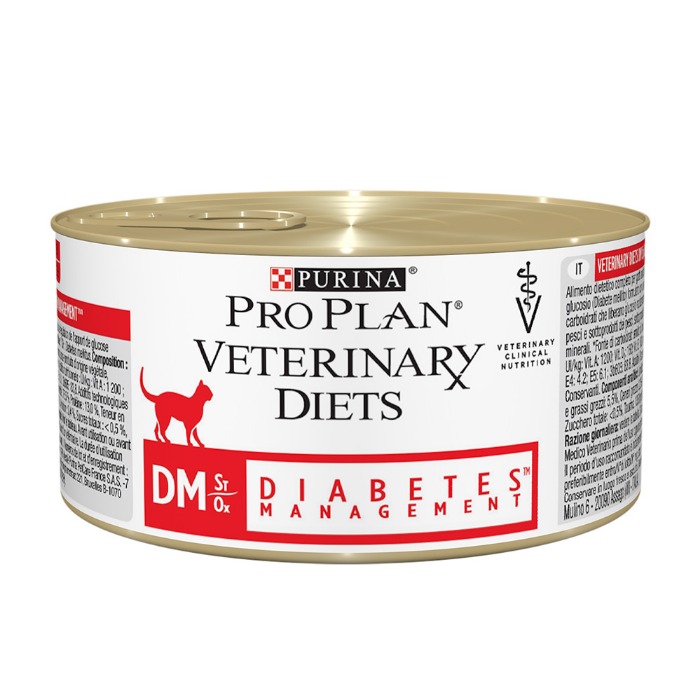 Purina Pro Plan Veterinary Diets Feline DM Diabetes Management Kattenvoer 24 x 195 gram natvoer