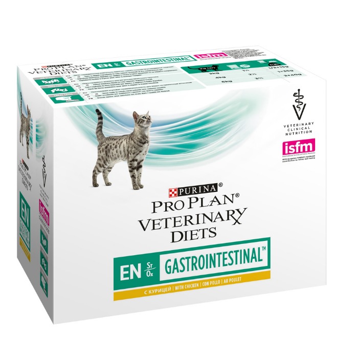 Purina Pro Plan Veterinary Diets EN Gastrointestinal Kat - chicken (10 x 85 gram)