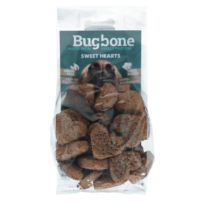 Bugbone Insect Sweethearts hondensnacks 180 gram