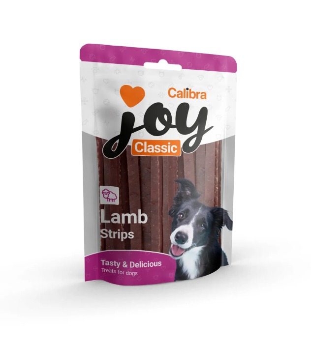 Calibra Joy Dog Classic Lamb Strips hondensnacks 250 gram afbeelding