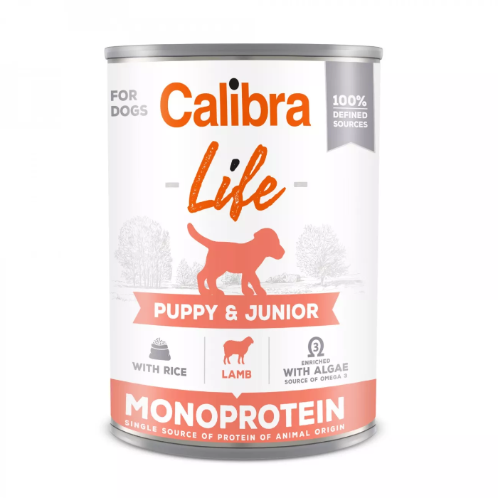 Calibra Life Dog Puppy/Junior Monoprotein Lam natvoer 400 gram