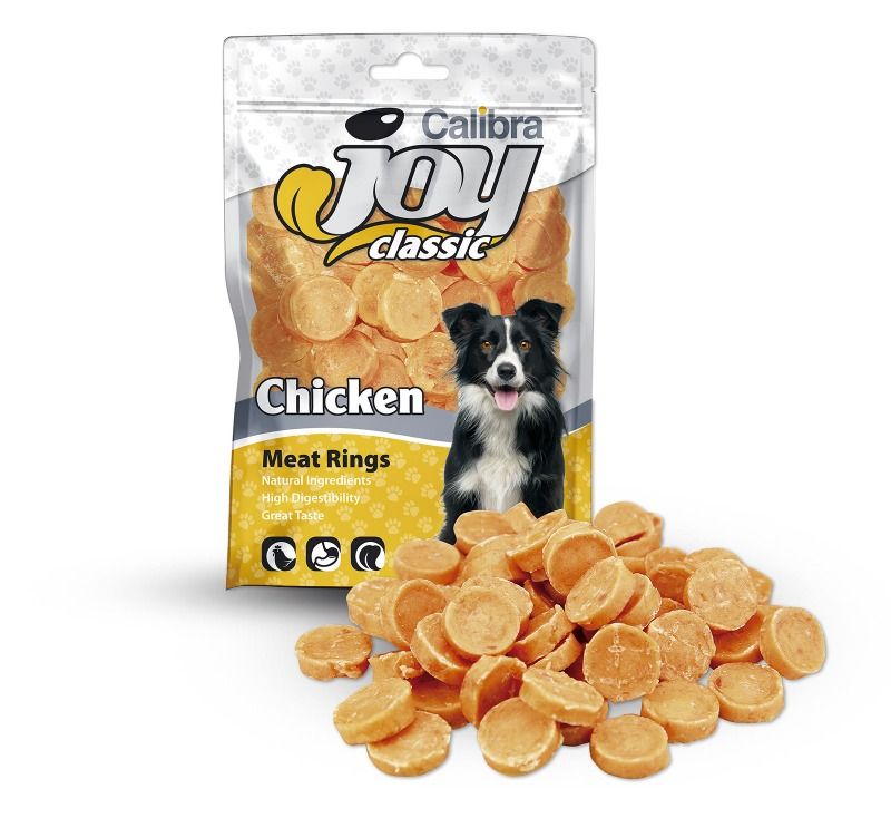 Calibra Joy Classic Dog - Chicken Rings 80 gram