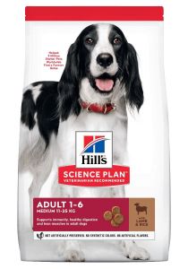 Hill's Science Plan Hond Adult Medium Lam&Rijst 14kg