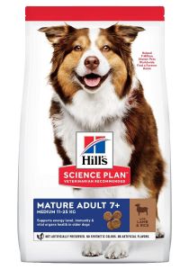 Hill's Science Plan Hond Mature Adult Medium Lam&Rijst 14kg
