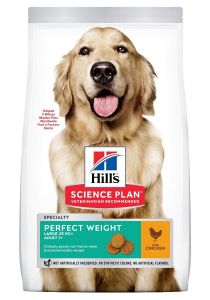 Hill's Science Plan Hond Adult Perfect Weight Large Breed Kip 12kg
