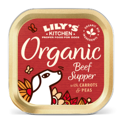 Lily’s Kitchen Organic Supper Rund natvoer hond 11 x 150 gram