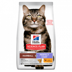 Hill's Science Plan Hairball & Perfect Coat Adult kattenvoer 